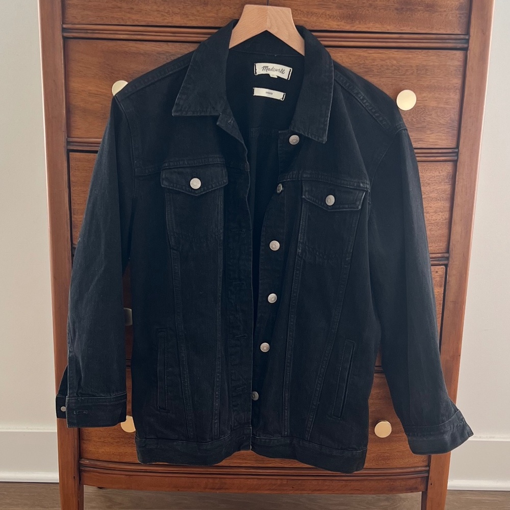 Madewell oversized denim jacket S